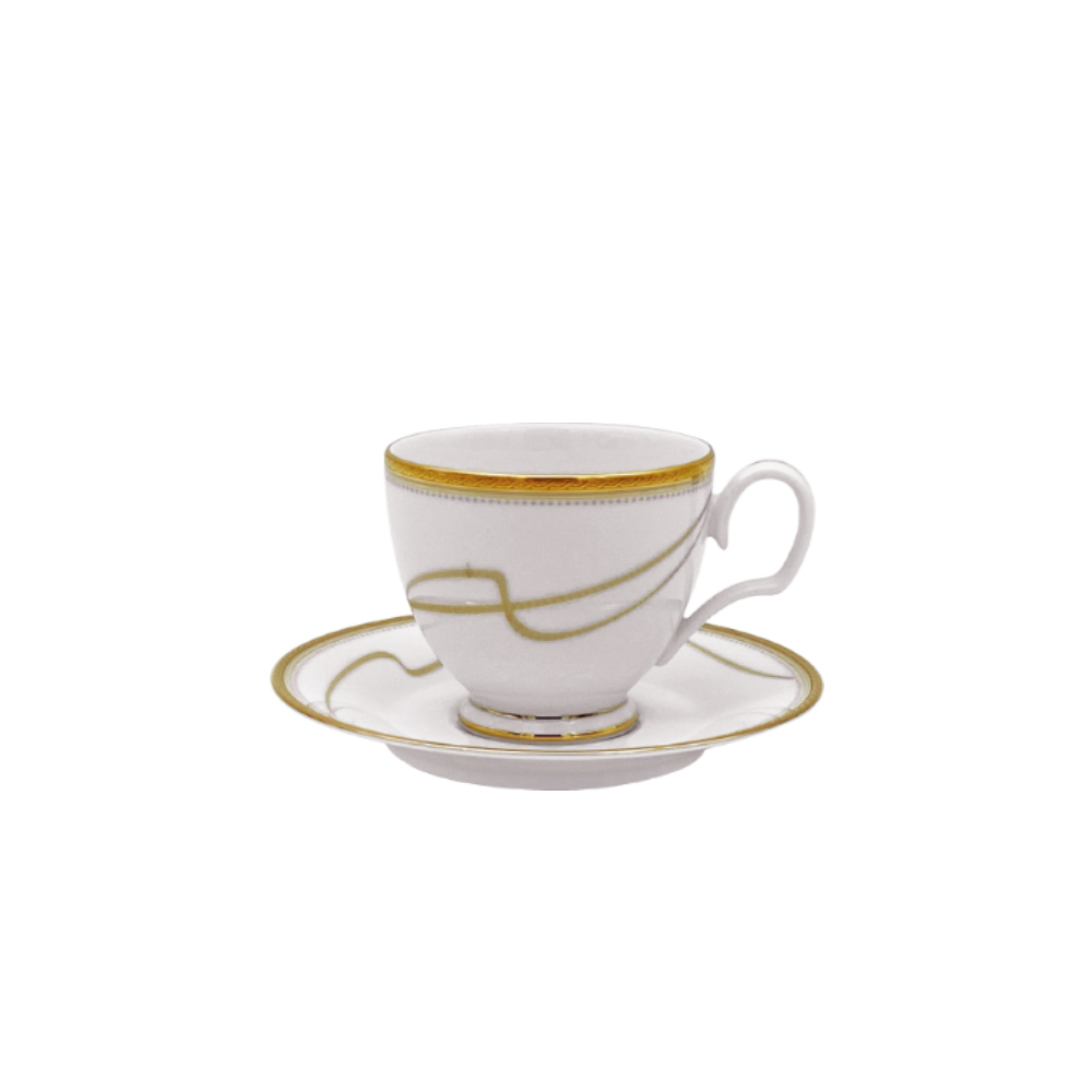 Picture of Noritake 13Pcs Cup and Saucer with Dinner Plate - Coventry Gold