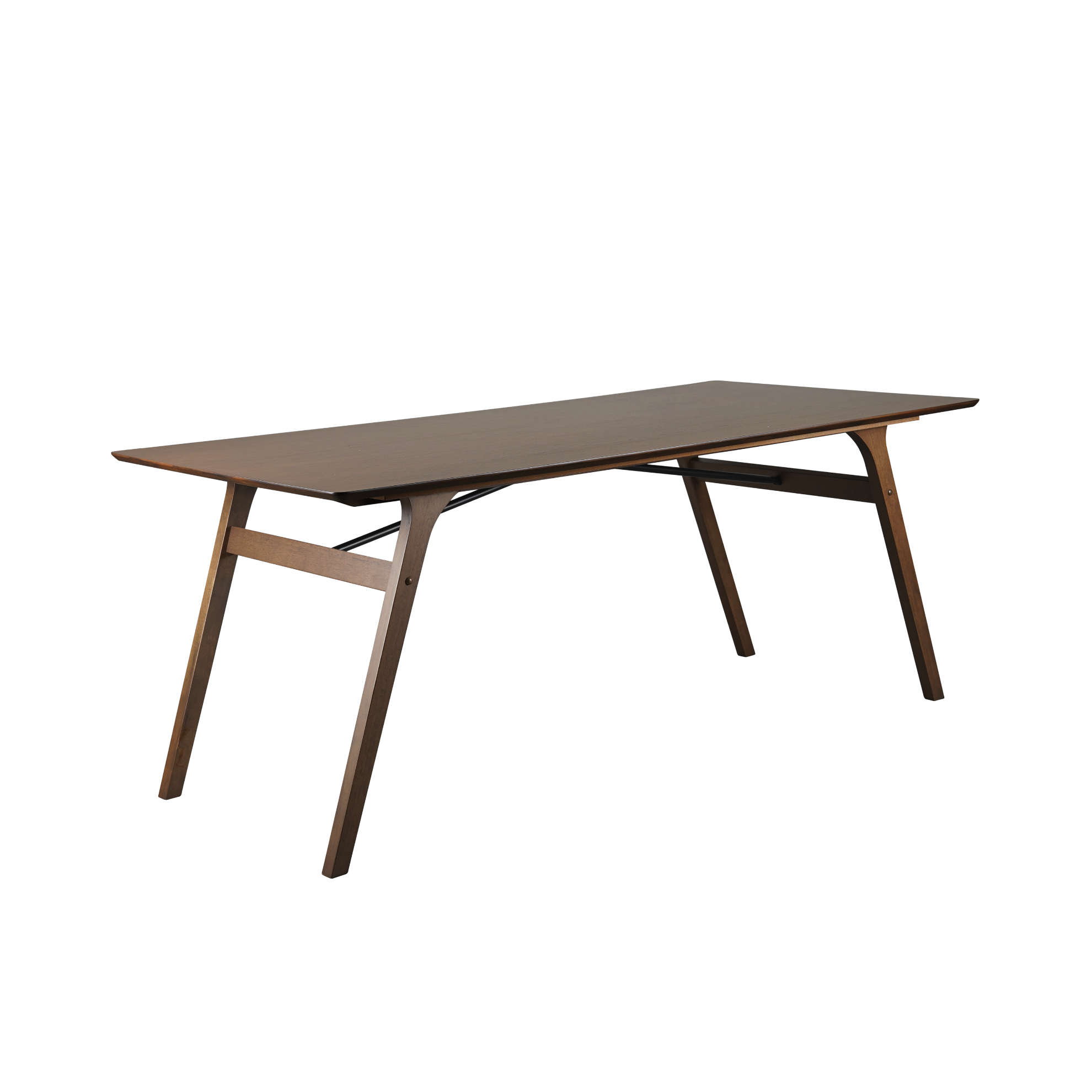 Picture of HVEN L1800 X W900 DINING TABLE -  NATURAL WALNUT