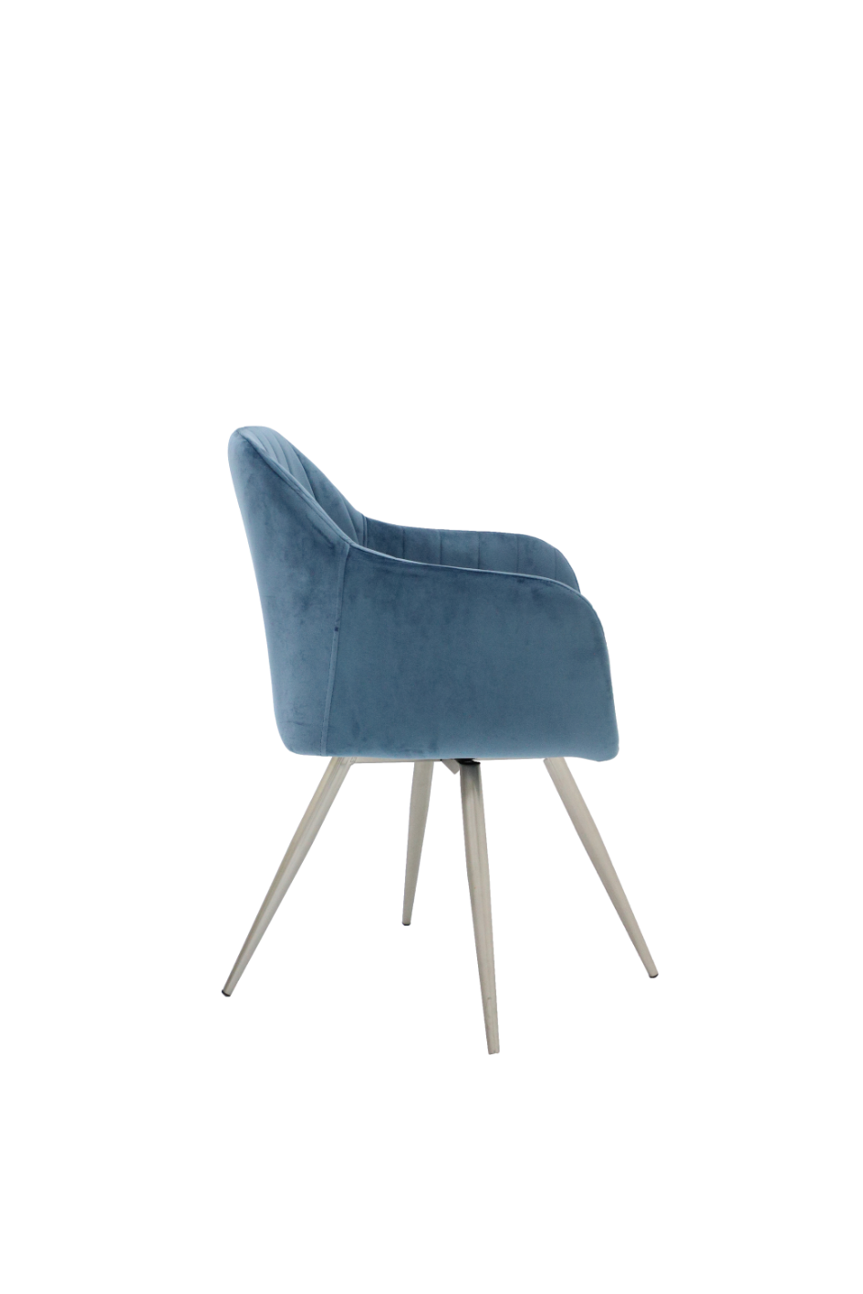 Picture of CERULEAN METAL DINING CHAIR  WITH FABRIC